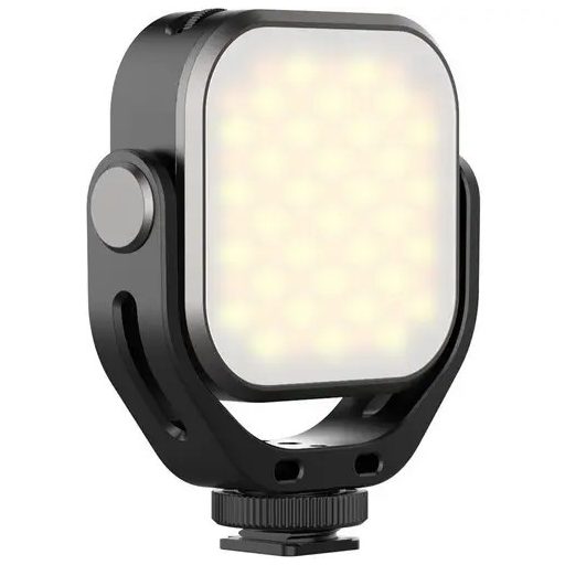 Ulanzi Vijim VL66 LED lámpa, dönthető forgatható, 2500-6500K, 2000mAh