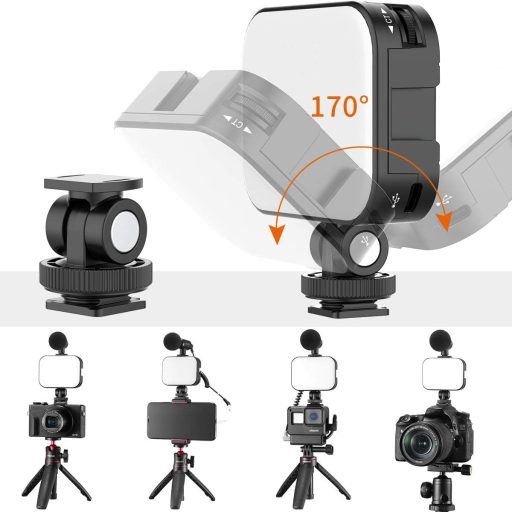Ulanzi Vijim V110C bi-color LED lámpa, 2500LUX, 2500-6500K, 95CRI, 2000mAh