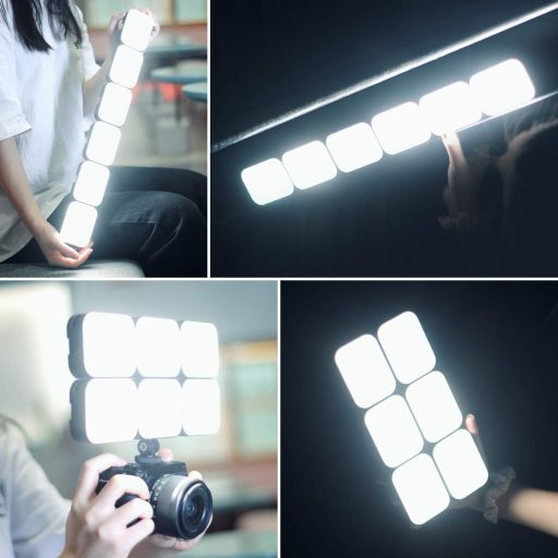 Ulanzi Vijim V110C bi-color LED lámpa, 2500LUX, 2500-6500K, 95CRI, 2000mAh