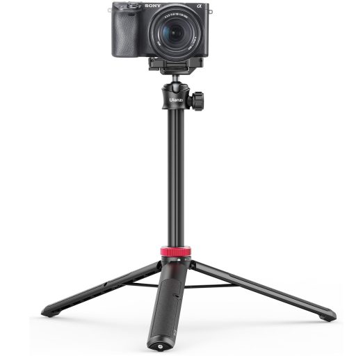 Ulanzi MT-44 selfie állvány, monopod, telefontartó adapter, 149cm max magasság, fekete