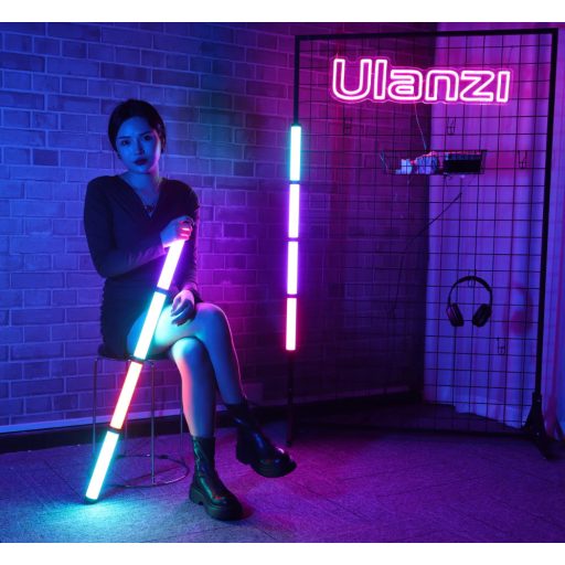 Ulanzi VL110 RGB fénycső, mágneses