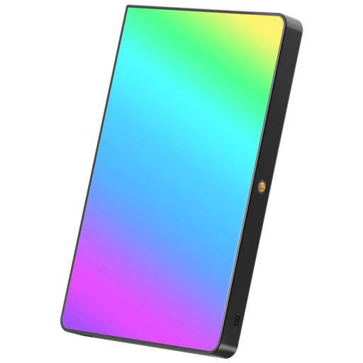 Ulanzi LT003 RGB LED lámpa, 10" átmérő, 2500-9000K, 15W, 20 effekt, 8000mAh