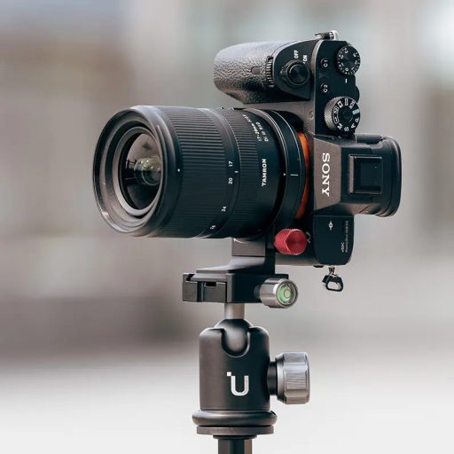 Ulanzi S-63 objektív állvány adapter, horizontális-vertikális rig, Sony Alpha kompatibilitás