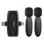 Ulanzi A020GBB1 V6 3-in-1, 2db vezeték nélküli lavalier mikrofon, lighting, usb-c, 3.5mm jack