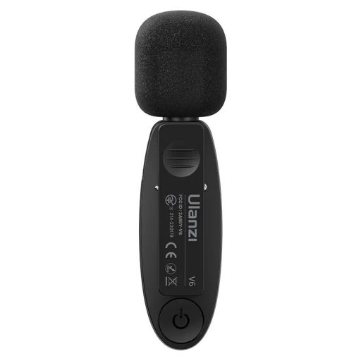 Ulanzi A020GBB1 V6 3-in-1, 2db vezeték nélküli lavalier mikrofon, lighting, usb-c, 3.5mm jack