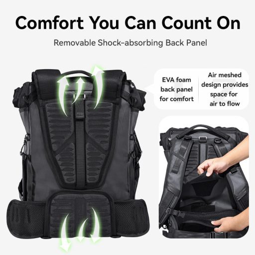 Ulanzi BT01 Business Travel Backpack, fotós hátizsák, 25-32L