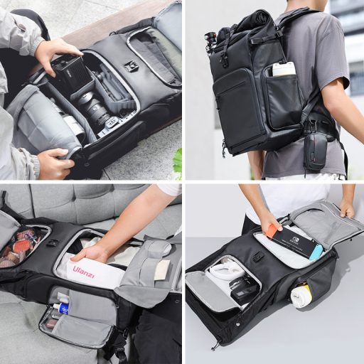 Ulanzi BT01 Business Travel Backpack, fotós hátizsák, 25-32L