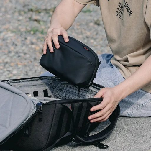 Ulanzi BP06 Traker Tech Pouch Mini fotós rendszerező táska, 2L, vízlepergető, fekete