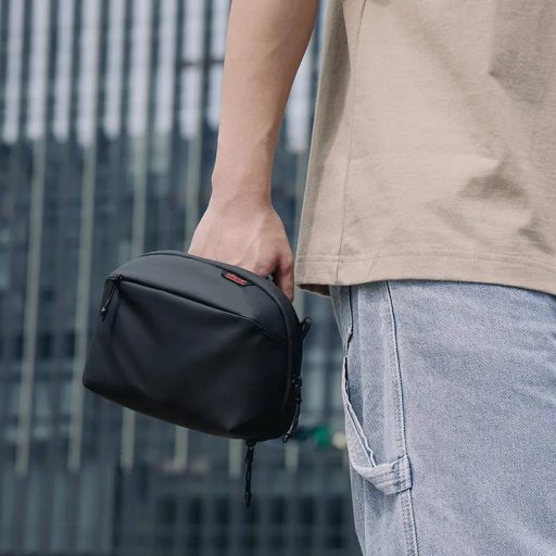 Ulanzi BP06 Traker Tech Pouch Mini fotós rendszerező táska, 2L, vízlepergető, fekete