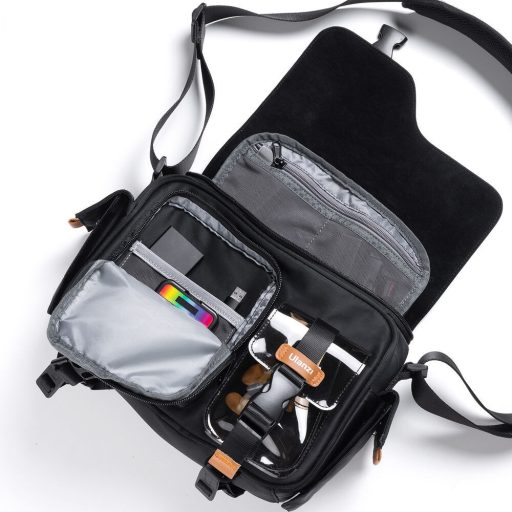 Ulanzi MS12 Messenger Bag, fotós oldaltáska, bézs