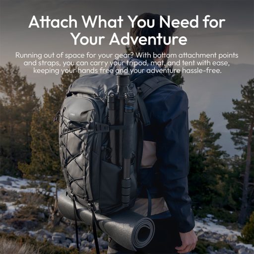 Ulanzi AB01 fotós hátizsák, 38L, U Tag - Apple Find My nyomkövető, fekete