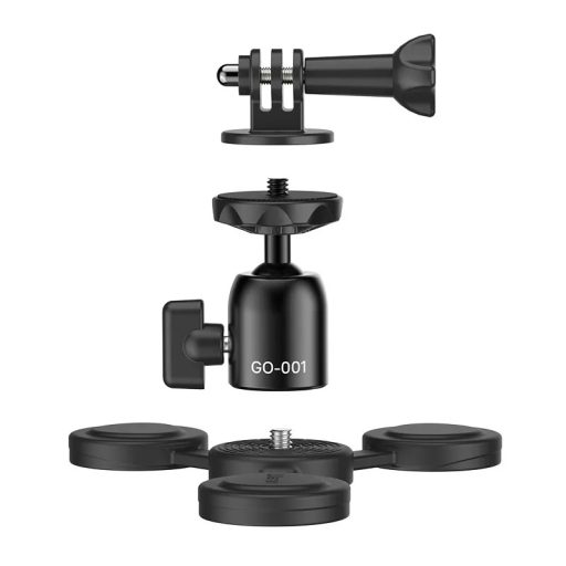 Ulanzi C016GBB1 GO-001 mágneses állvány, gömbfejjel, akció kamera adapterrel
