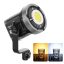 Ulanzi 120W bi-color COB led lámpa, 2700K-6500K, 95CRI, 6 effekt, V-Mount, APP vezérlés, Bowens