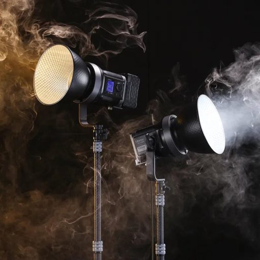 Ulanzi 120W rgb COB led lámpa, 2700K-6500K, HSI, 95CRI, 20 effekt, V-Mount, APP vezérlés, Bowens