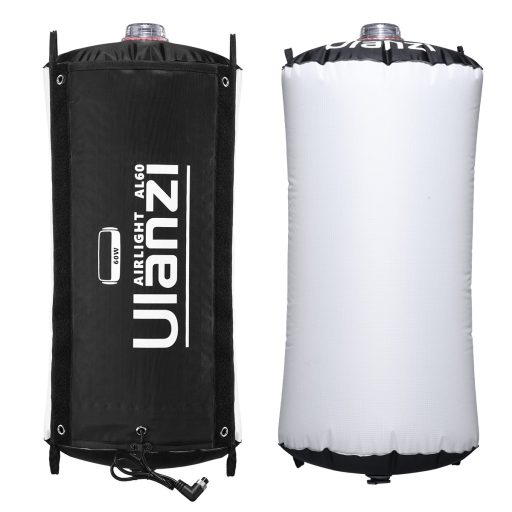 Ulanzi AL60, 60W, önfelfújó Led,  2700-6500K, 10 effekt, 50x27cm, távirányító, APP