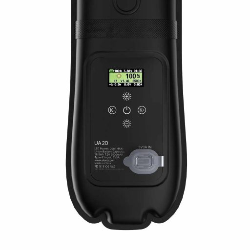 Ulanzi UA20, 20W, felfújható Led cső, cseppálló, 2700-6500K, 12 effekt, 2500mAh, 12x90cm, mágneses