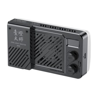   Ulanzi 40W bi-color led lámpa, 14000lux, 37Wh, 2700K-6500K, 95CRI, 8 effekt, hűtőventillátor