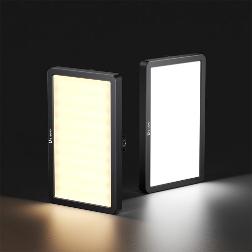 Ulanzi K6500 Led lámpa, 10W, 8000mAh, 2900K-6500K, Bluetooth-vezérlés, mágneses