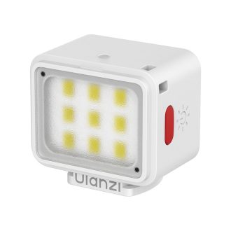   Ulanzi DG01 szuper mini LED lámpa, 5600K, 500mAh, diffúzor, USB-C, fehér