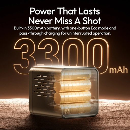 Ulanzi C60, 60W COB LED lámpa, 2500-6500K, 8 effekt, 3300mAh, mini Bowens