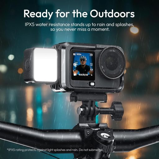Ulanzi LM24 Action Quick Release Mini Fill Light II, LED lámpa, DJI Action 6/Nano