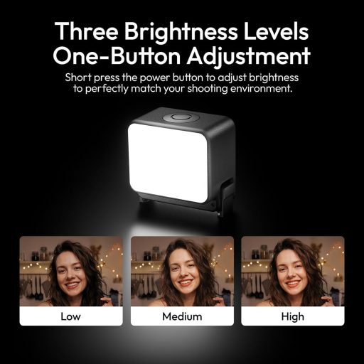 Ulanzi LM24 Action Quick Release Mini Fill Light II, LED lámpa, DJI Action 6/Nano