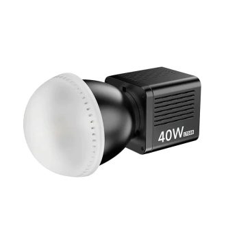   Ulanzi LT028, LS24, 40W RGB COB fotó videó LED lámpa, 2500-6500K, mini Bowens
