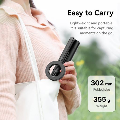 Ulanzi Magnetic Selfie Stick Max állvány, 164 cm selfie állvány, Magsafe telefon adapter, bluetooth
