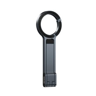   Ulanzi MA30 összehajtható mini állvány, Magsafe kompatibilis telefonokhoz, karabiner, szürke