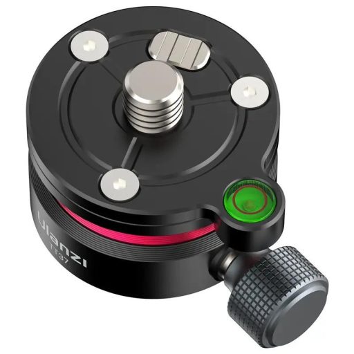Ulanzi TT37 vízszintező mini állványfej, 3/8" és 1/4"