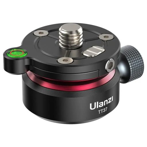 Ulanzi TT37 vízszintező mini állványfej, 3/8" és 1/4"
