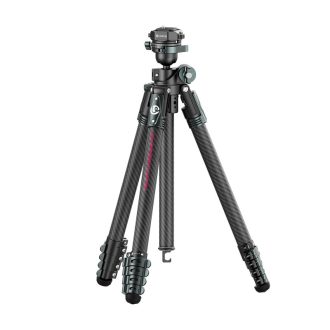   Ulanzi JJ06 Overhead GlideGo, karbon videó állvány, 44-187cm, 18kg teherbírás, Uka gyorscseretalp