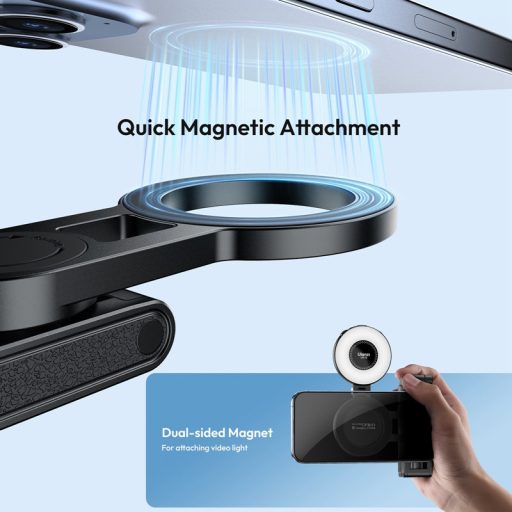 Ulanzi JJ03 okostelefon markolat, Magsafe állvány és selfie bot egyben, bluetooth kioldóval