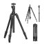 Ulanzi TT53 Traveler állvány + monopod, 103-180cm, 3kg teherbírás, Uka gyorscseretalp