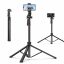 Ulanzi ZB64Z selfie állvány, monopod, telefontartó és bluetooth adapter, 160cm max magasság, fekete