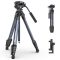 Ulanzi OMBRA II XINAG videó állvány, 157cm, fluid videófej, 3kg teherbírás, telefontartó adapter