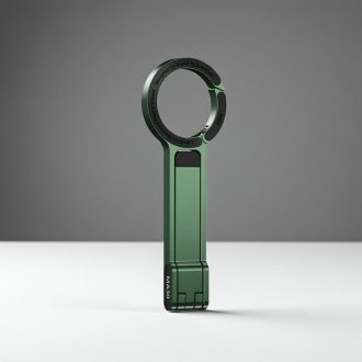   Ulanzi MA30 összehajtható mini állvány, Magsafe kompatibilis telefonokhoz, karabiner, zöld