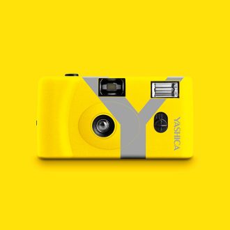   Yashica MF-1 Snapshot Art Camera Y Edition, analóg filmes fényképezőgép, sárga, 400/24 színes film