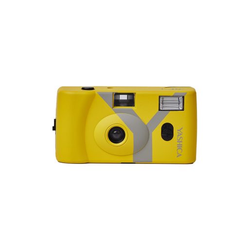 Yashica MF-1 Snapshot Art Camera Y Edition, analóg filmes fényképezőgép, sárga, 400/24 színes film