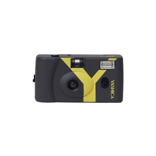 Yashica MF-1 Snapshot Art Camera Y Edition, analóg filmes fényképezőgép, szürke, 400/24 színes film